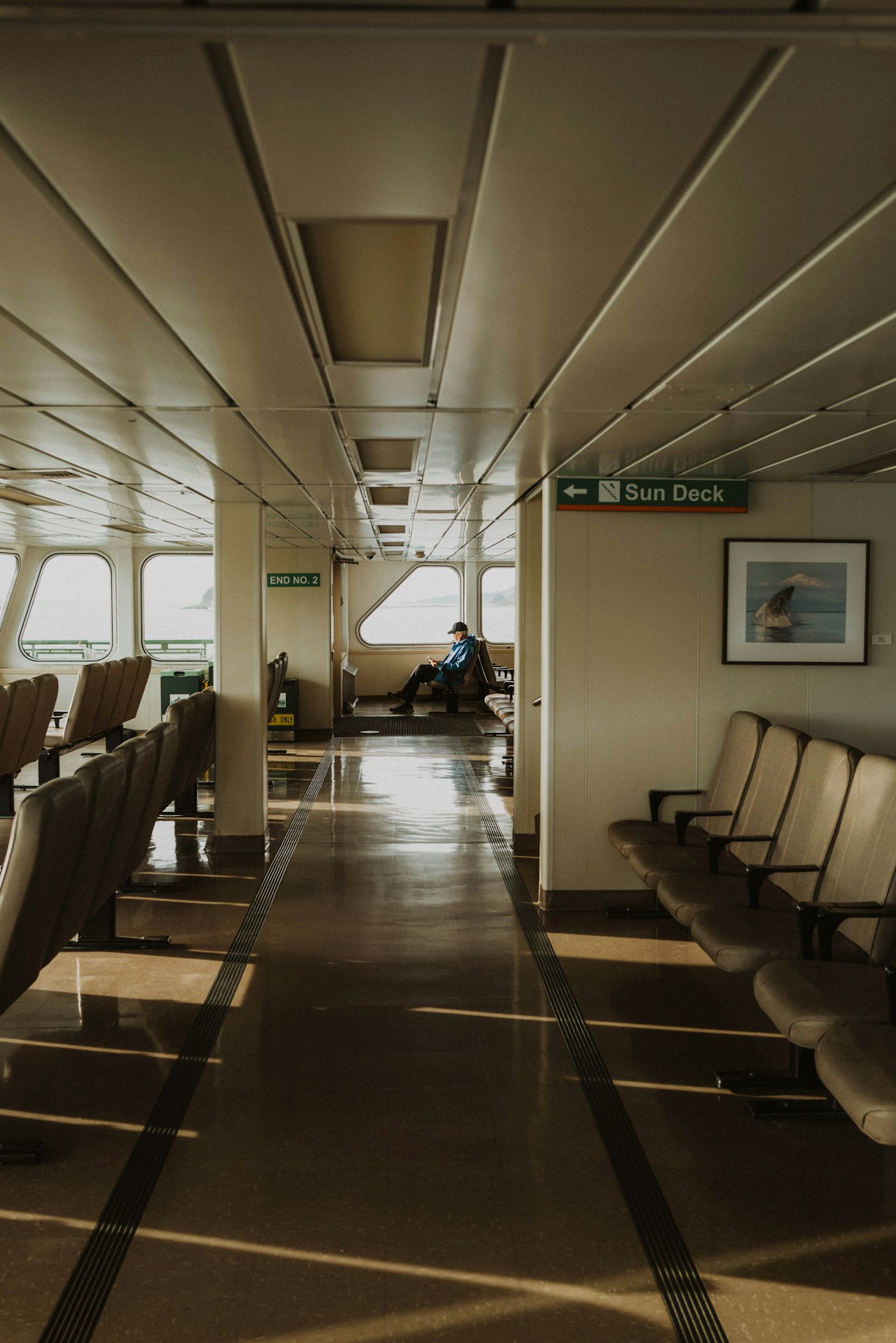 Ferry passenger seating