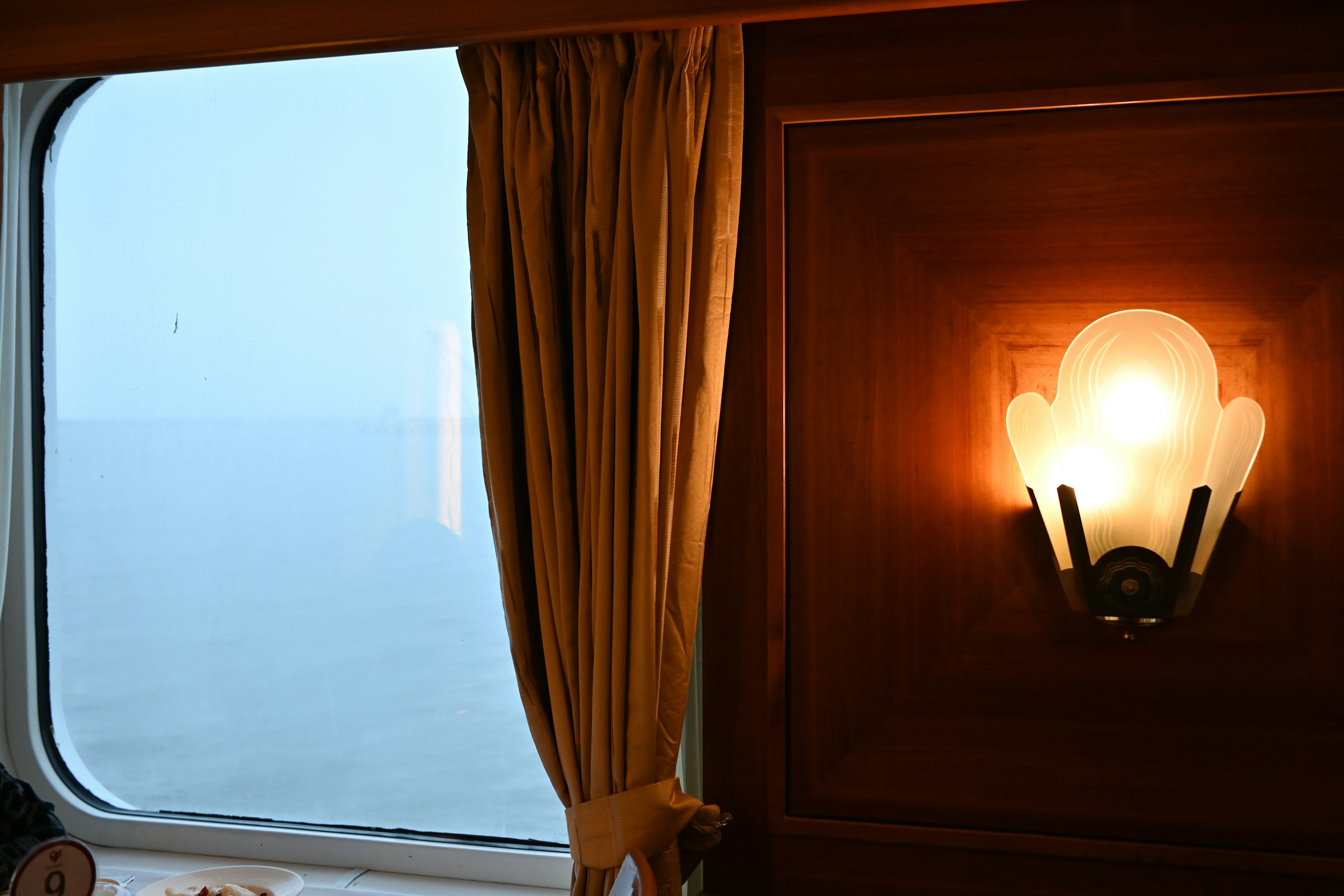 Passenger cabin on board